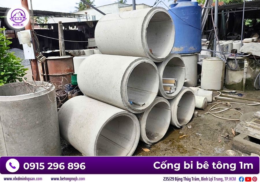 Giá cống bi thoát nước tại xưởng mới nhất 10 gia cong bi 1m