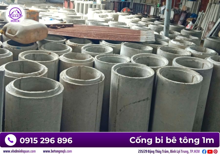 Giá cống bi thoát nước tại xưởng mới nhất 12 gia cong bi tai