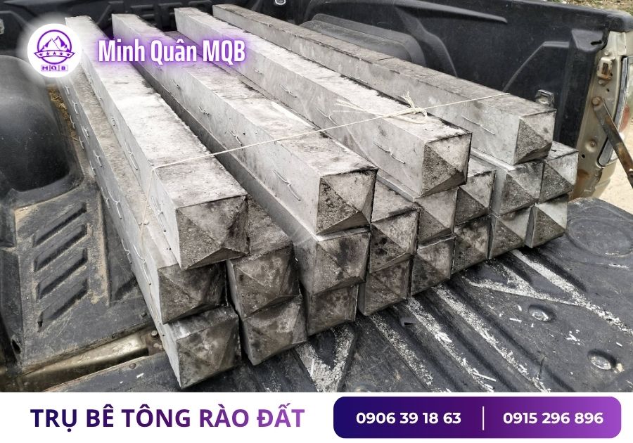 Báo giá trụ bê tông tại xưởng mới nhất 2026 12 gia tru be tong duc san