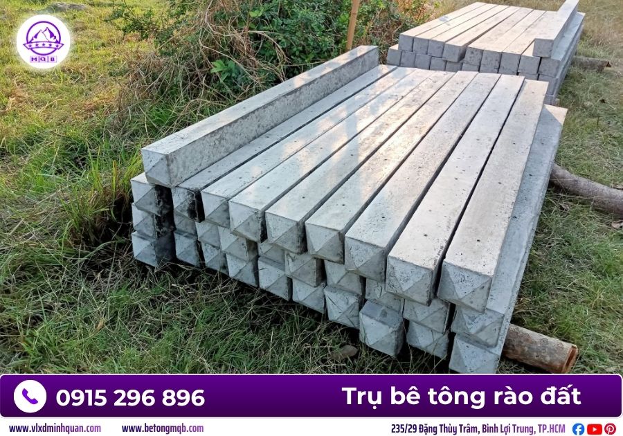 Giá trụ bê tông hàng rào 2026