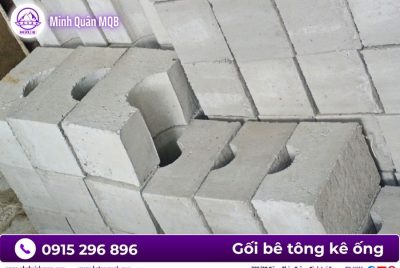 Gối kê ống D114 đúc sẵn