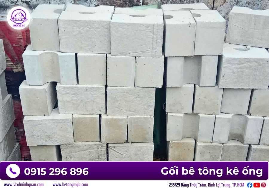 Cung cấp gối kê ống D168 giao hàng nhanh Miền Nam 11 goi ke ong D168 duc san