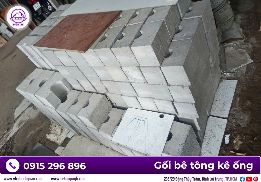Cung cấp gối kê ống D168 giao hàng nhanh Miền Nam 12 goi ke ong D168 gia re