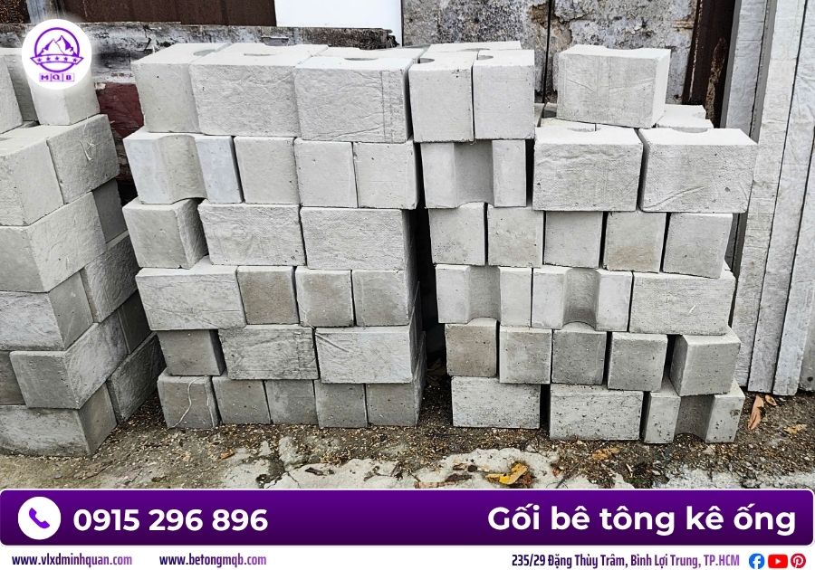 Cung cấp gối kê ống D168 giao hàng nhanh Miền Nam 13 goi ke ong D168 tai mien nam