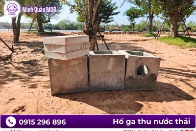 Hố thu nước bằng bê tông D600