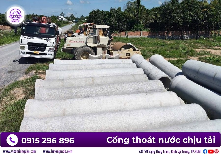 Cống bê tông ly tâm 4m thoát nước