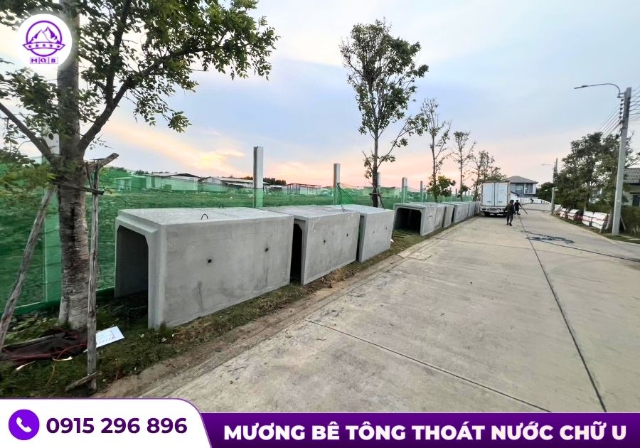 Làm sao kéo dài tuổi thọ mương hở bê tông cốt thép? 5 Mương hở bê tông cốt thép chữ U