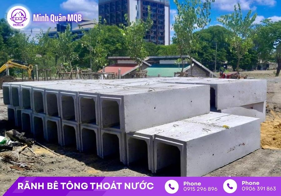Rãnh thoát nước chữ U đúc sẵn