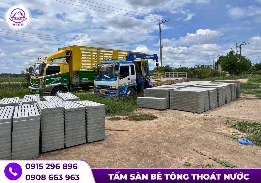 Tấm sàn bê tông thoát nước: Sản phẩm đáng dùng 2026 1 Tấm sàn bê tông thoát nước 2026
