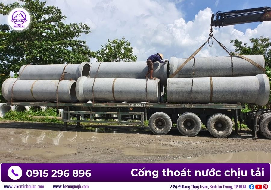 Thi công cống ly tâm chịu tải 4m