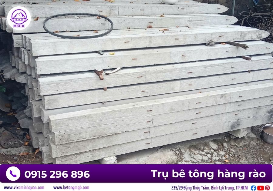 Xu hướng Trụ bê tông hàng rào