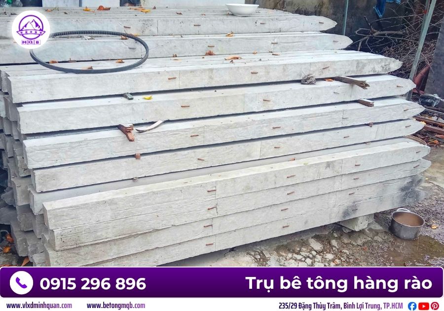Trụ bê tông hàng rào trong 5 năm tới