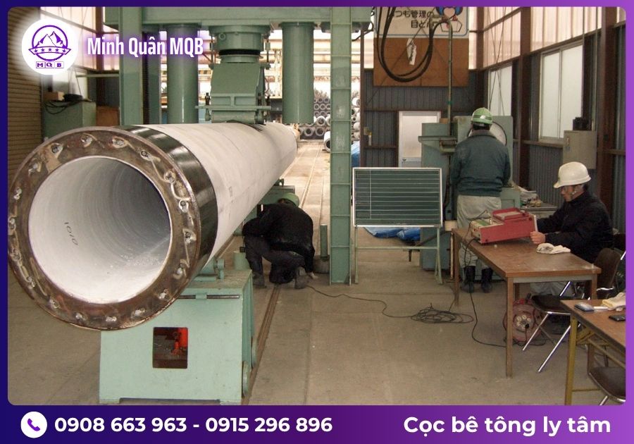Các yêu cầu bắt buộc khi thi công cọc móng ly tâm 3 Cọc móng ly tâm đúc sẵn