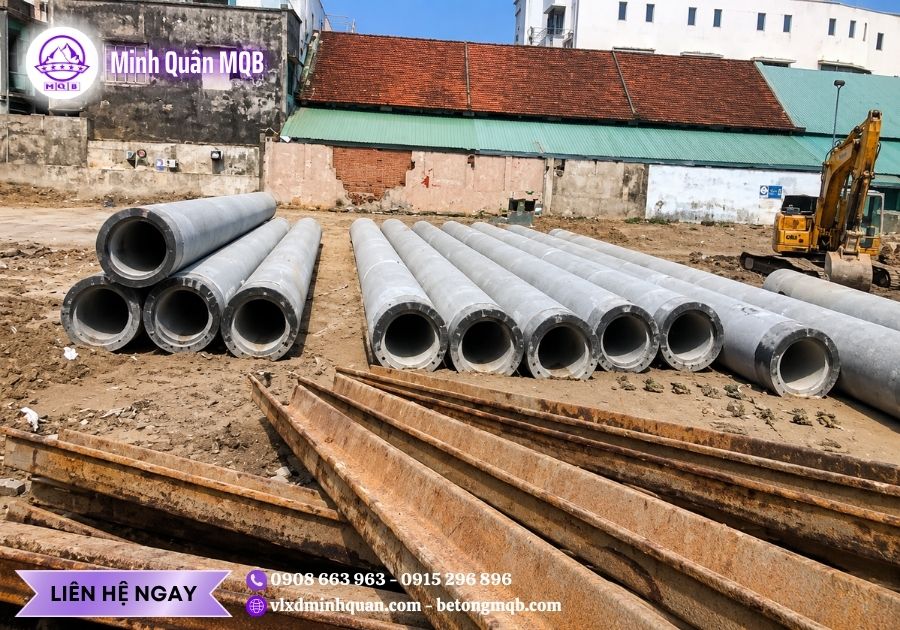 Cọc ống ly tâm PHC