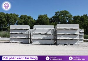 Dải phân cách cứng đúc sẵn