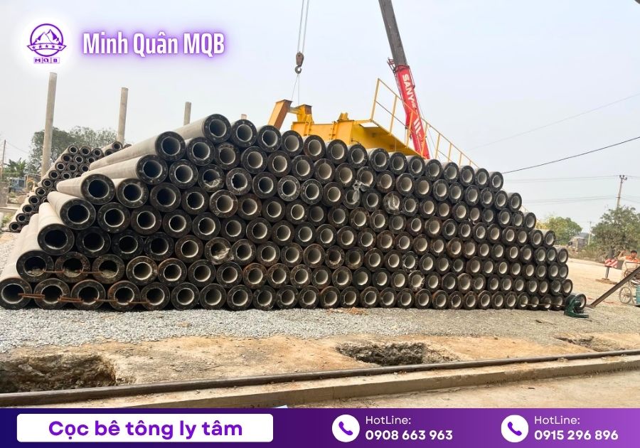 Giá cọc ly tâm D300 tại Long An