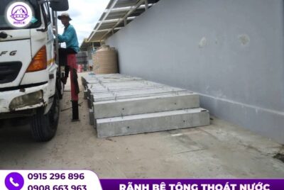 Giá rãnh bê tông dài 2m chữ U