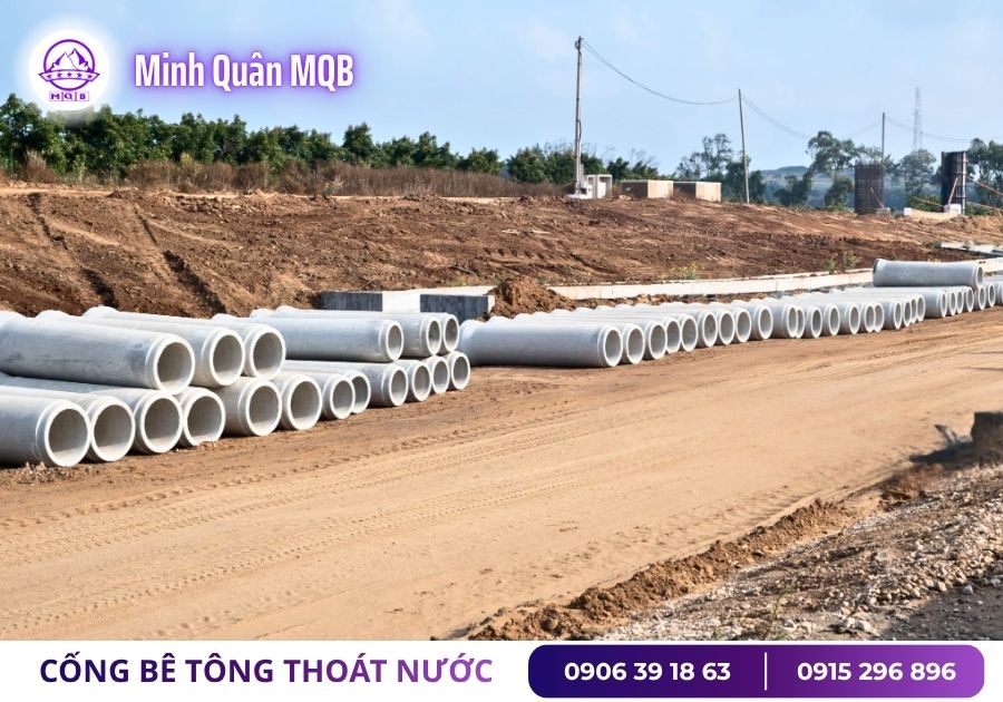 Ống cống bê tông thoát nước chịu lực