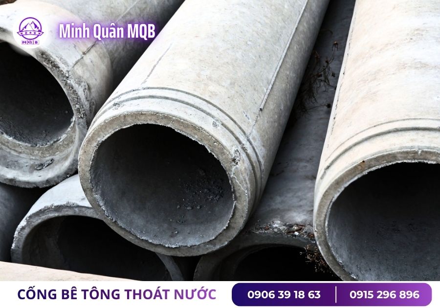 Ống cống bê tông thoát nước rung ép