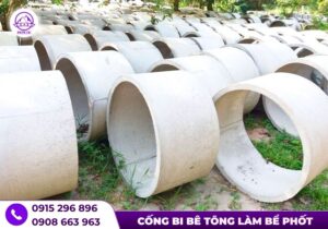 Bể tự hoại bê tông đúc sẵn