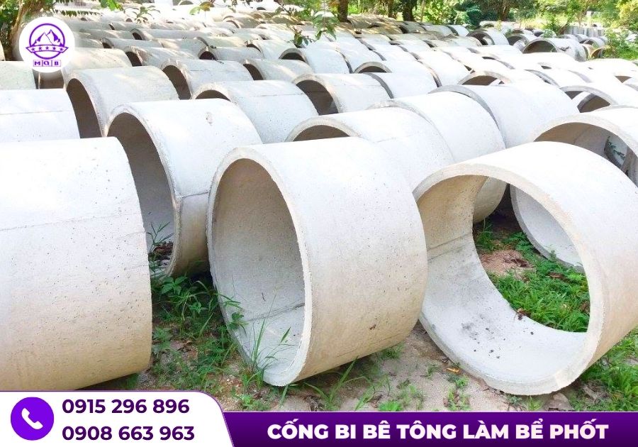 Bể tự hoại bê tông đúc sẵn