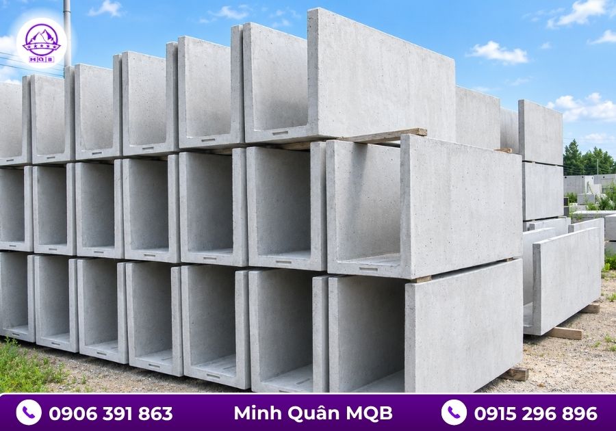 Cống chữ u bê tông đúc sẵn