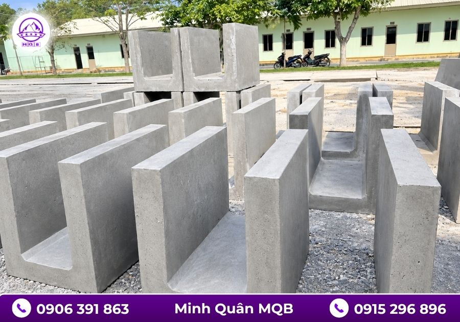 Cống chữ u đúc sẵn tại MQB