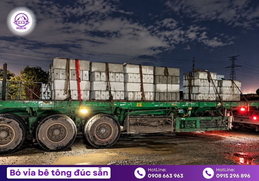 Cập nhật giá gờ bó vỉa mới nhất tại xưởng Miền Nam 14 gia go bo via tai