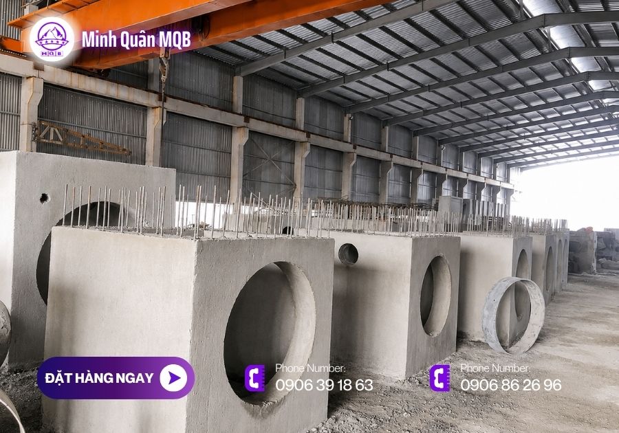 Hố ga thoát nước bê tông