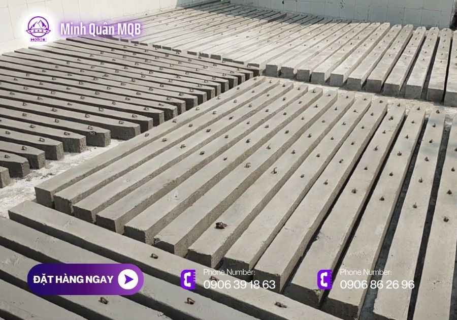 Trụ rào được sản xuất tại MQB