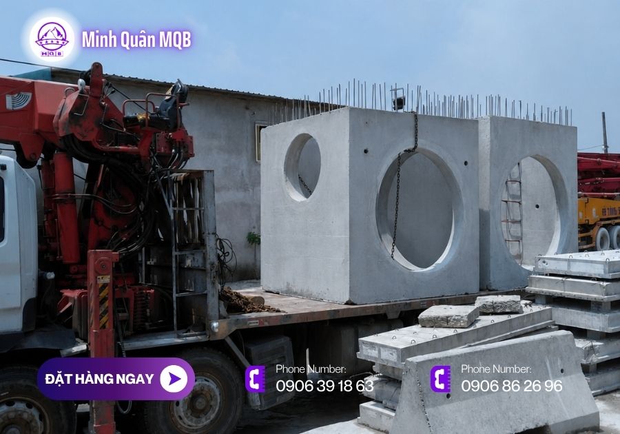 Vận chuyển hố ga thoát nước 