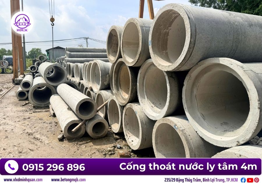 TCVN Ống cống bê tông ly tâm cốt thép