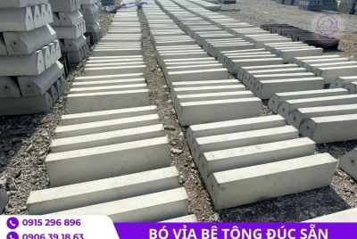Báo giá bó vỉa đứng 15x25cm