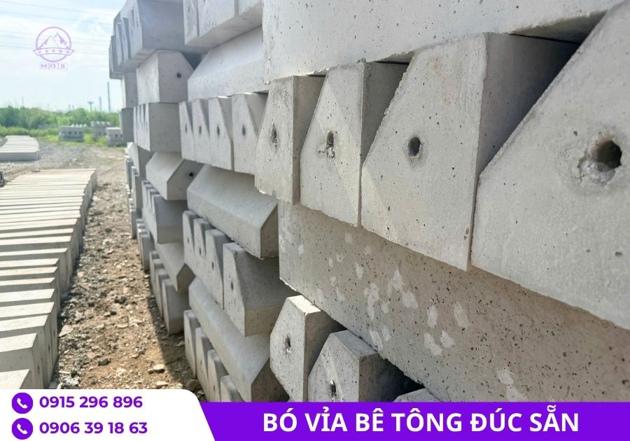 Bó vỉa hè bê tông đúc sẵn