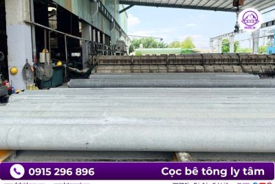Cọc ly tâm D300 dự ứng lực Minh Quân MQB