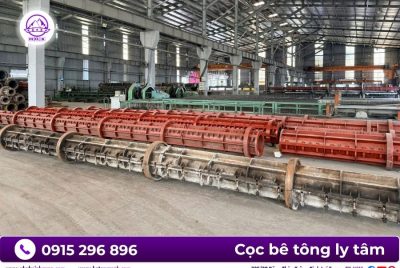 Cọc ly tâm D400 dự ứng lực Minh Quân MQB - Ảnh 5