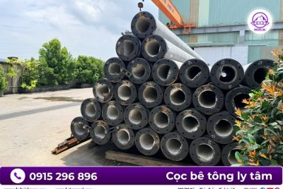 Cọc ly tâm D400 dự ứng lực Minh Quân MQB - Ảnh 2