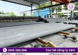 Cọc ống bê tông ly tâm