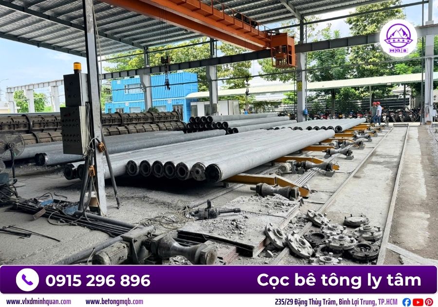 Cọc ống bê tông ly tâm D500