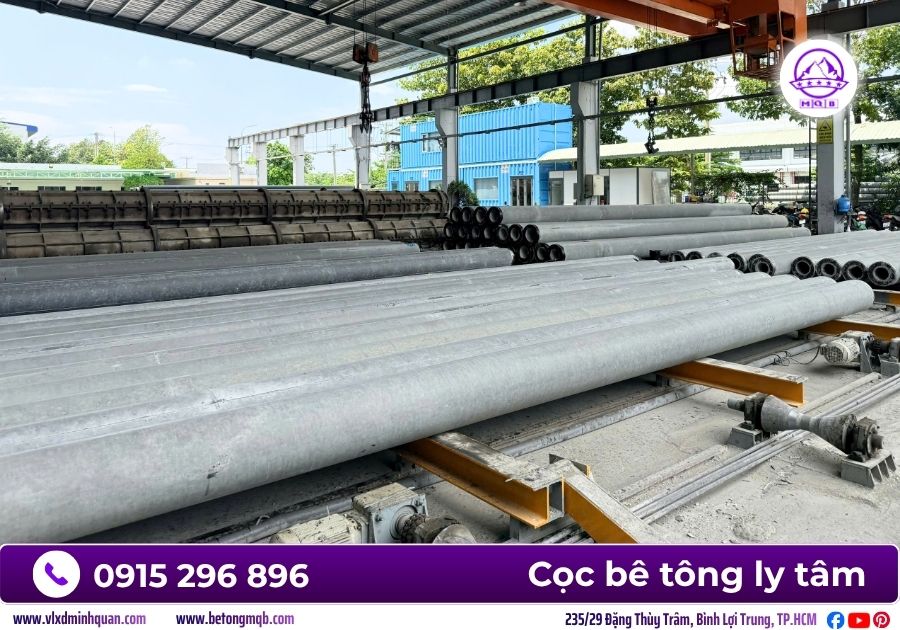Cọc ống bê tông ly tâm