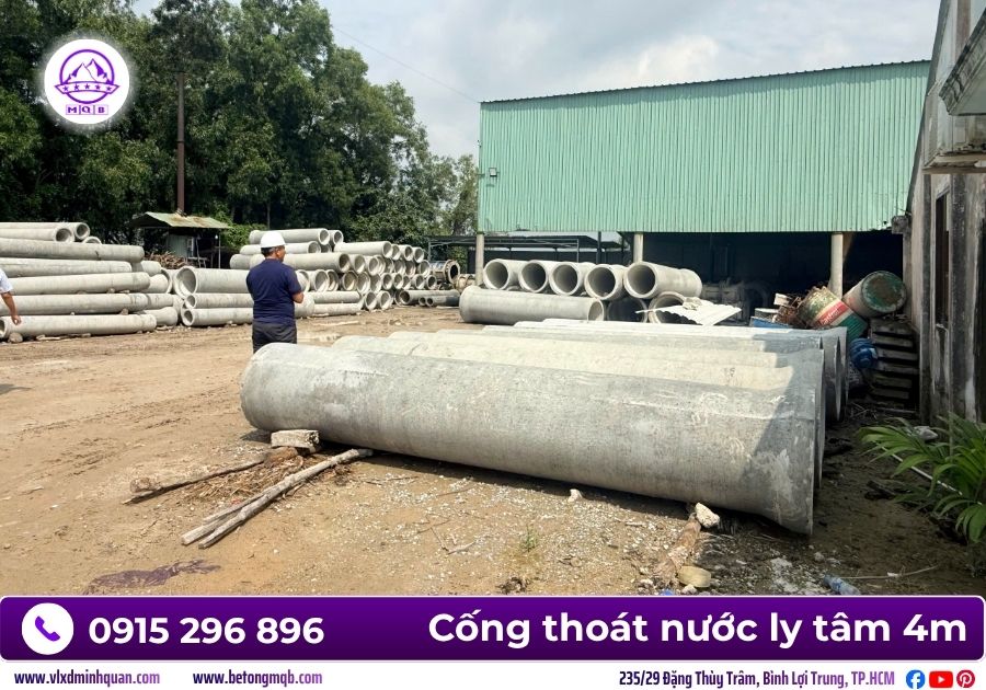 Cống ly tâm cấp tài H10 đúc sẵn