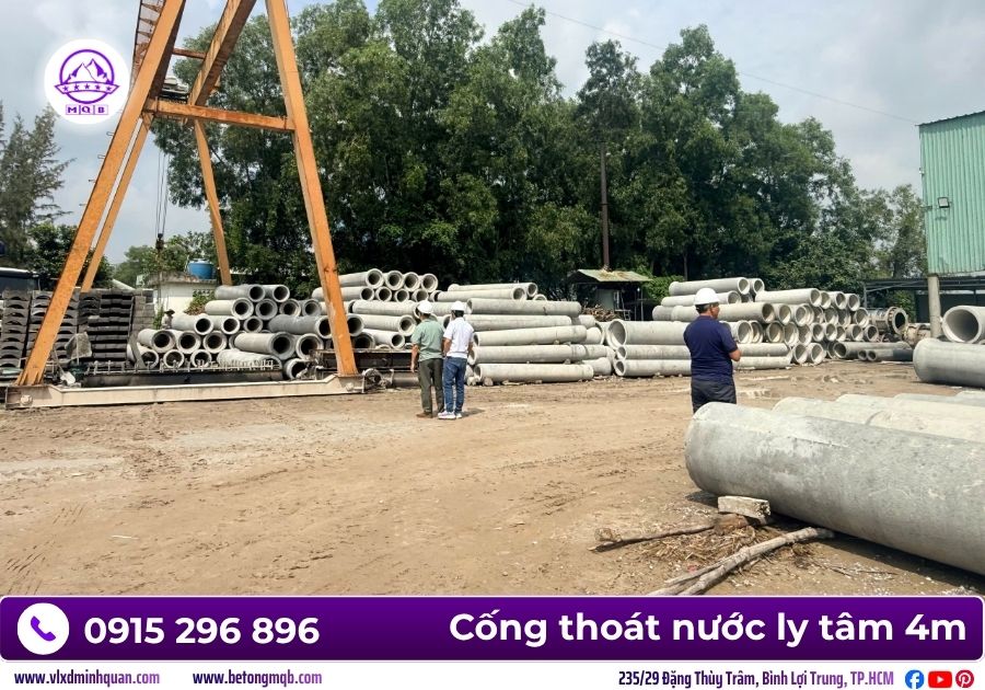 Cống ly tâm cấp tải VH đúc sẵn