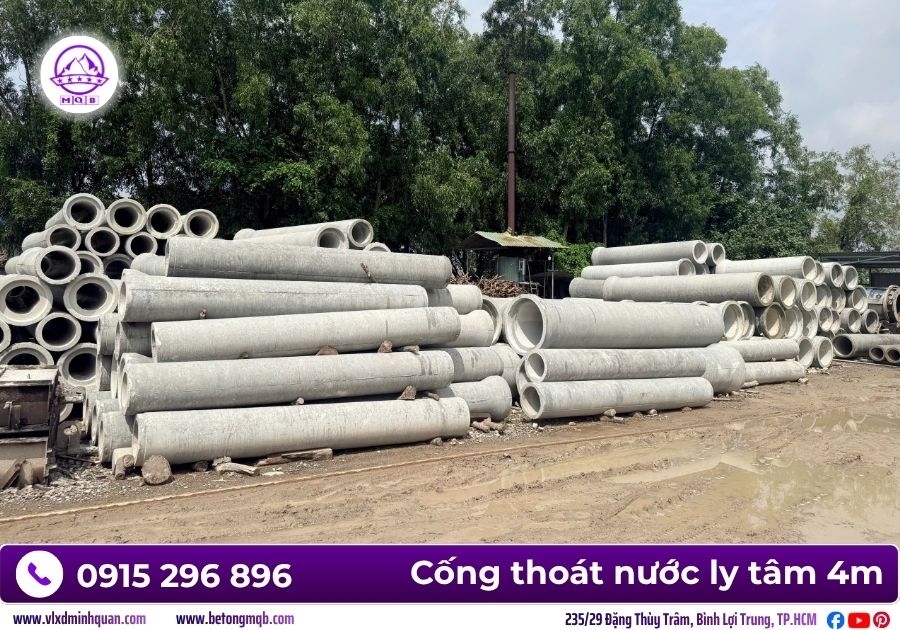 Cống ly tâm cấp tải VH Minh Quân