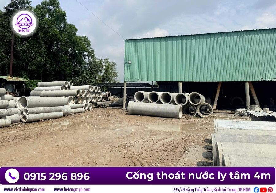 Cống ly tâm cấp tải VH tiêu chuẩn