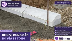 Đơn vị cung cấp bó vỉa bê tông tại Cần Thơ