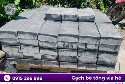 Gạch bê tông giả đá hình chữ nhật lát vỉa hè 7 Gạch bê tông giả đá hình chữ nhật lát vỉa hè - Ảnh 3