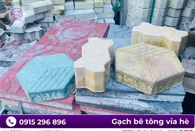 Gạch block con sâu lát vỉa hè - Minh Quân MQB - Ảnh 5