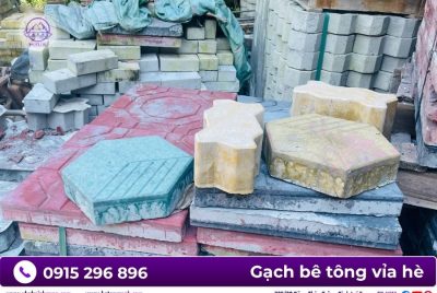 Gạch block con sâu lát vỉa hè - Minh Quân MQB - Ảnh 4