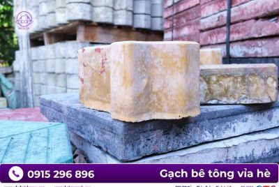 Gạch block con sâu lát vỉa hè - Minh Quân MQB - Ảnh 3