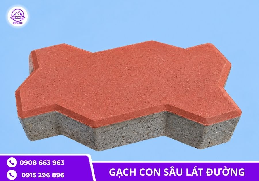 Gạch con sâu lát đường